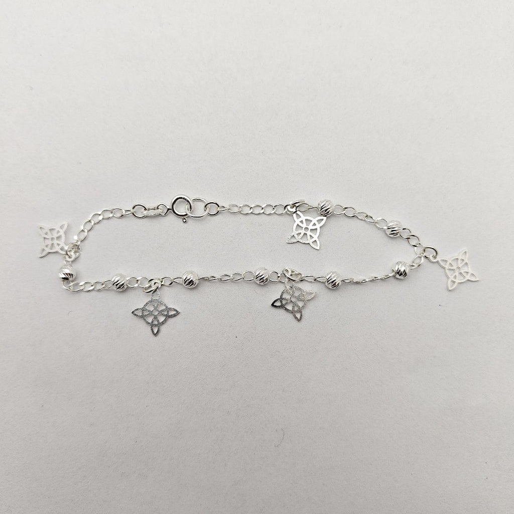 PULSERA TEJIDO ESPECIAL PLATA .925 18 CM 3.1 GR (NUEVO)