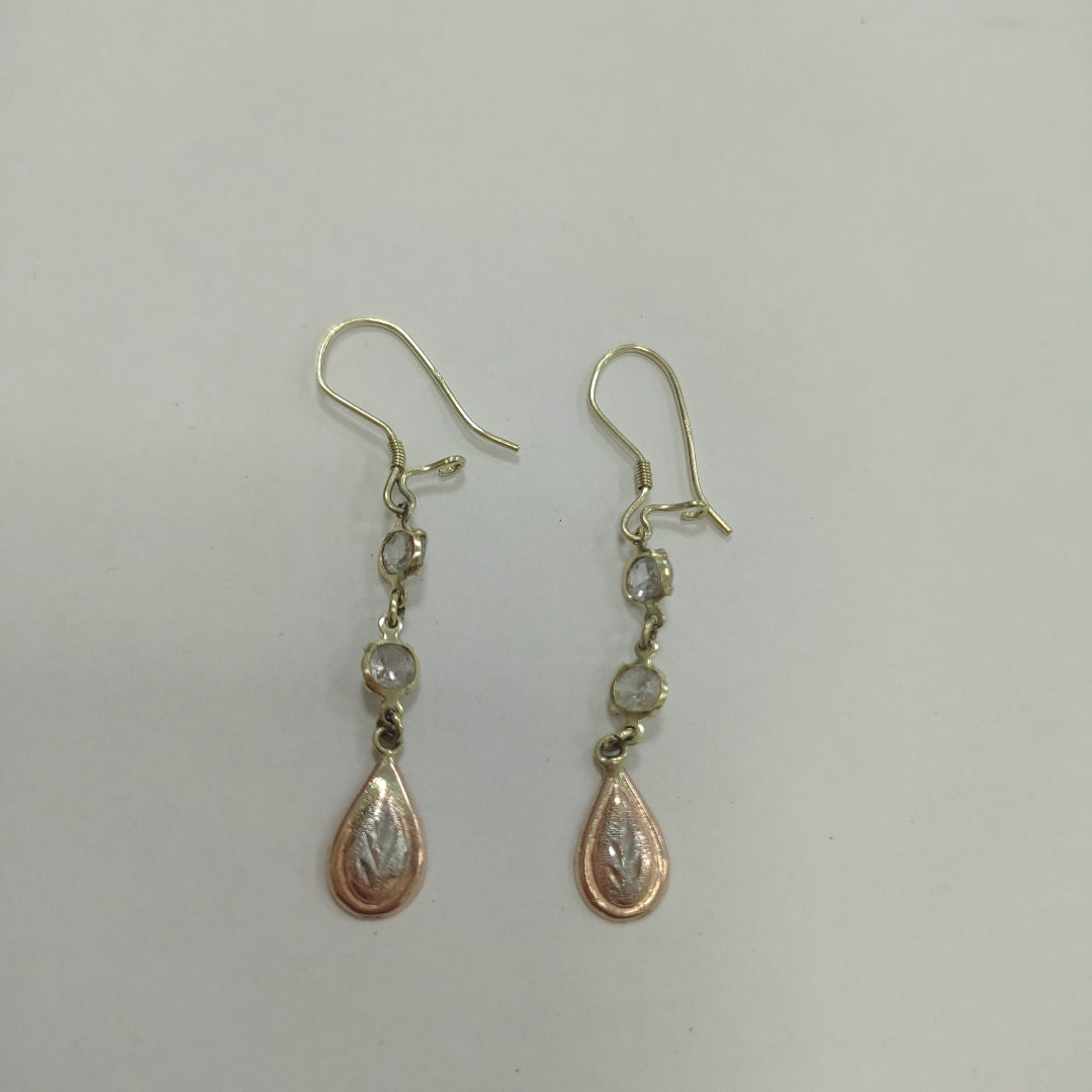 ARETES PAR ORO 10 K 1.2 GRMS (SEMINUEVO)