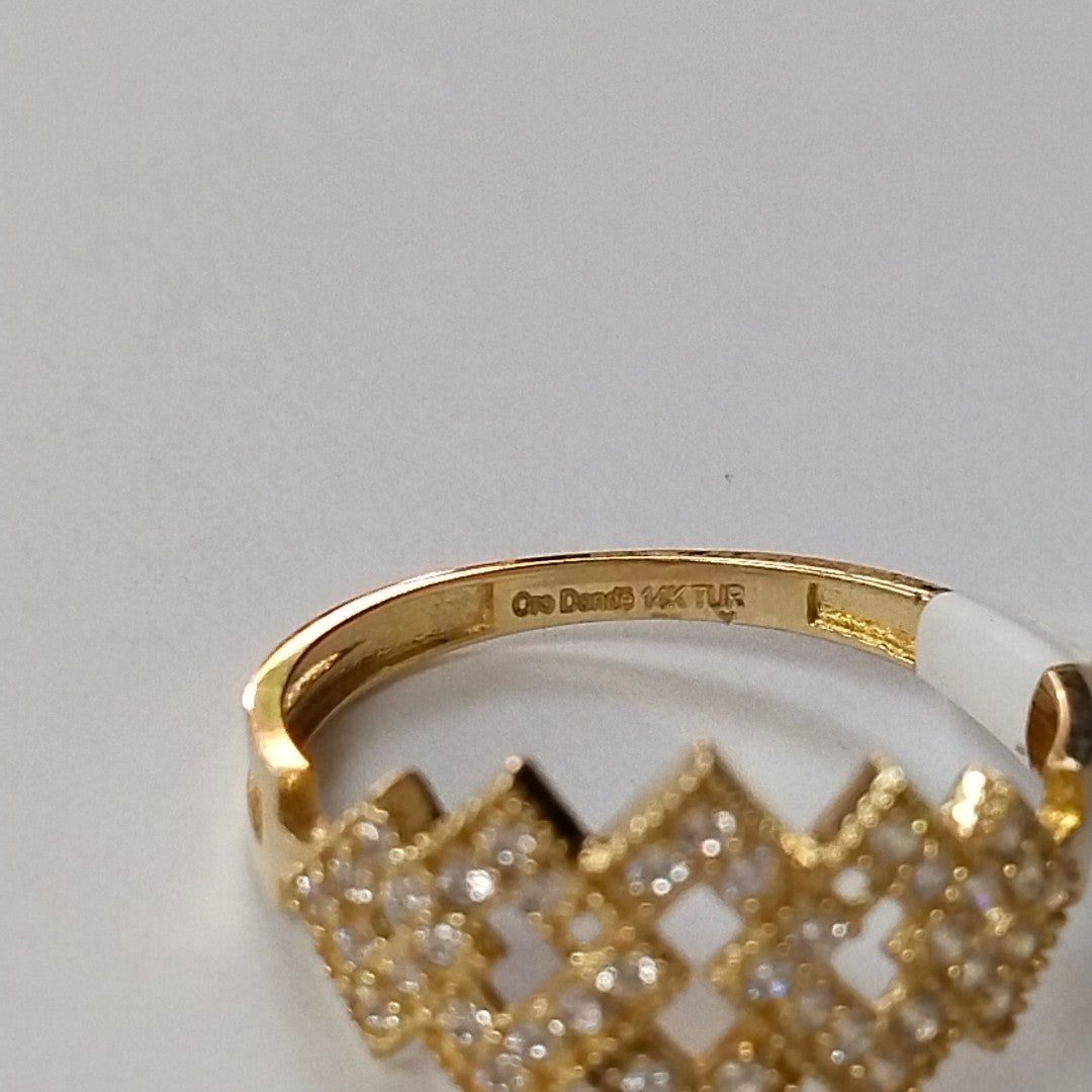 ANILLOS DAMA ORO 14K 1.6 (NUEVO)