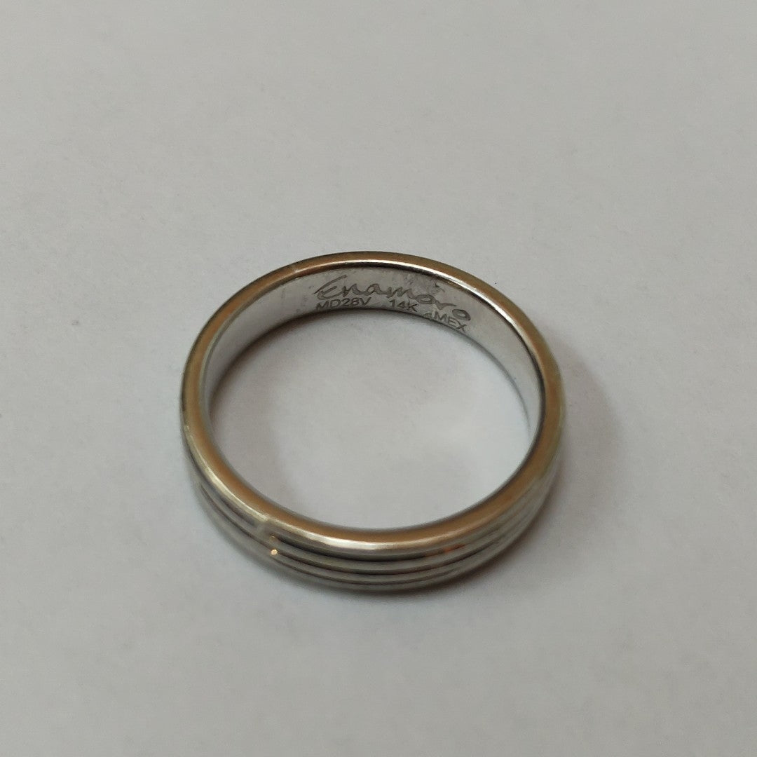 ARGOLLA ORO BLANCO 14 K 3.9 GRMS (SEMINUEVO)