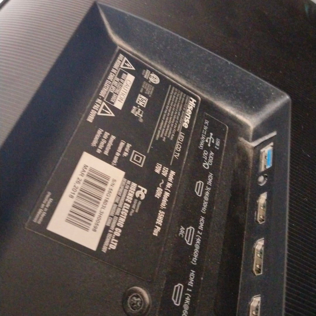 PANTALLA HISENSE 55H9E (2018) 55" ULED 4K (SEMINUEVO)