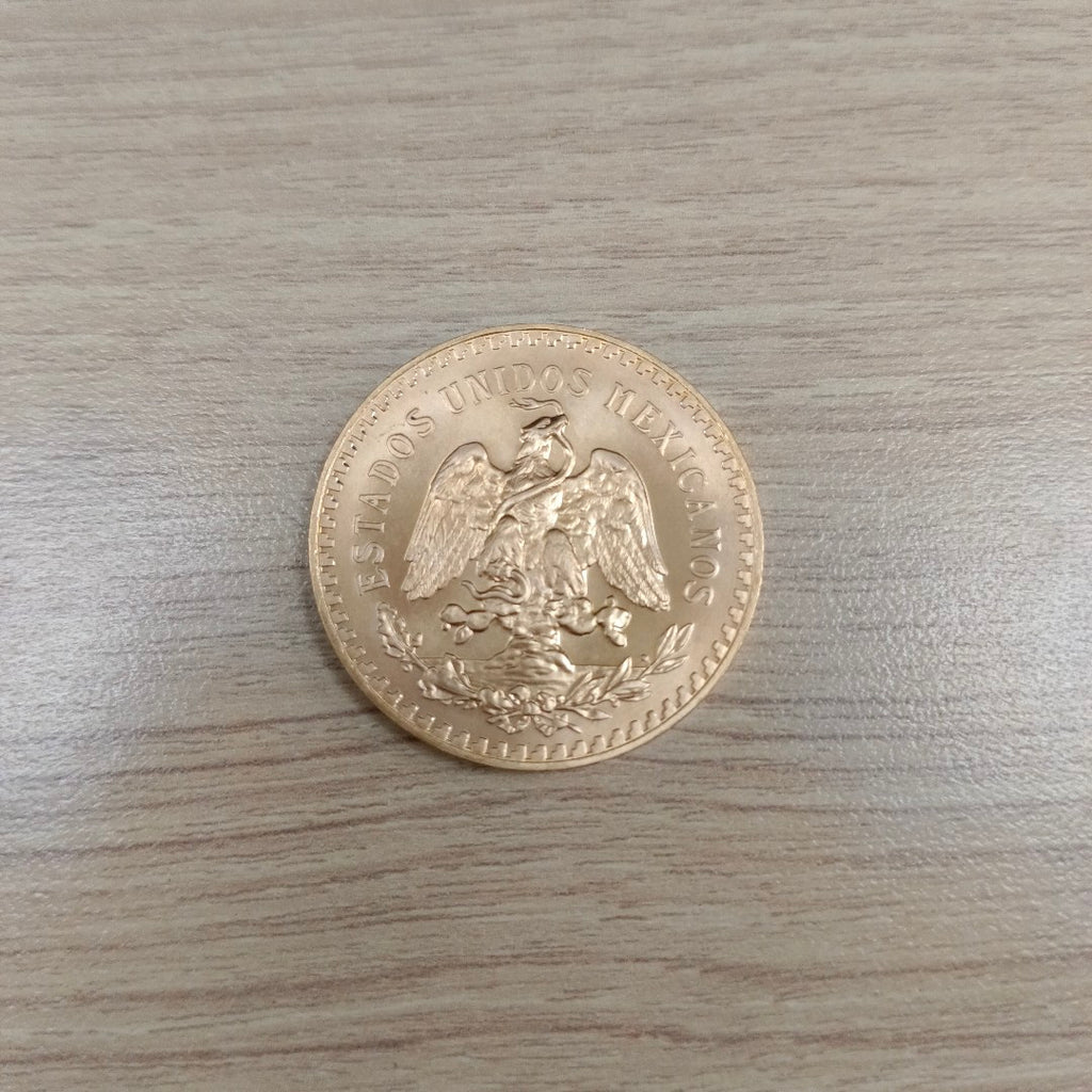 K1 41.6 GRMS 21 K IDENTIFICACIÓN MONEDA NOMINATIVA MONEDAS PESOS 50 PESOS (SEMINUEVO)