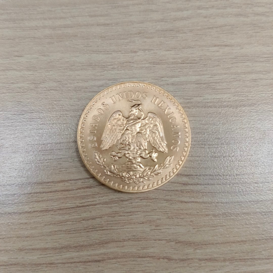 K1 41.6 GRMS 21 K IDENTIFICACIÓN MONEDA NOMINATIVA MONEDAS PESOS 50 PESOS (SEMINUEVO)