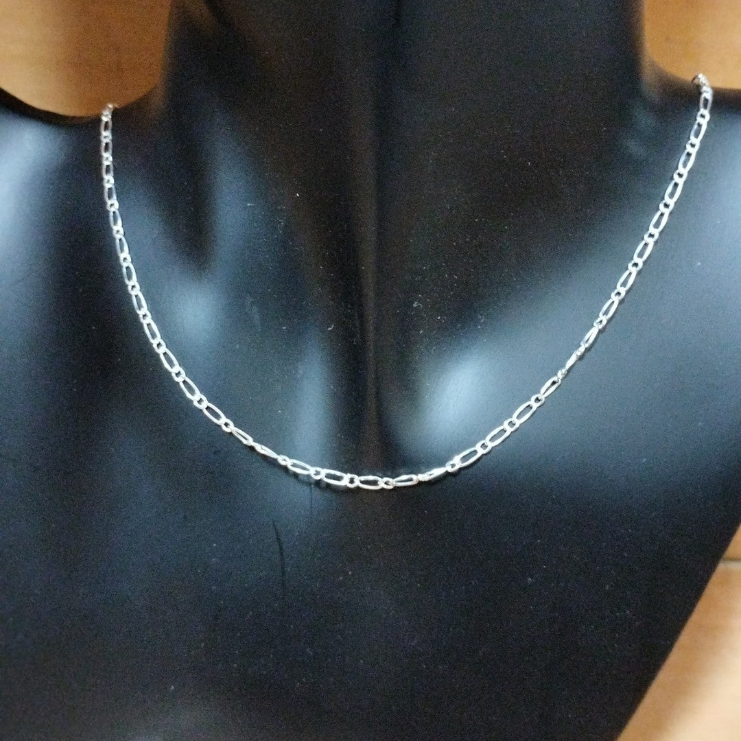CADENA TEJIDO 1X1 PLATA .925 50 CM 3 GR (NUEVO)