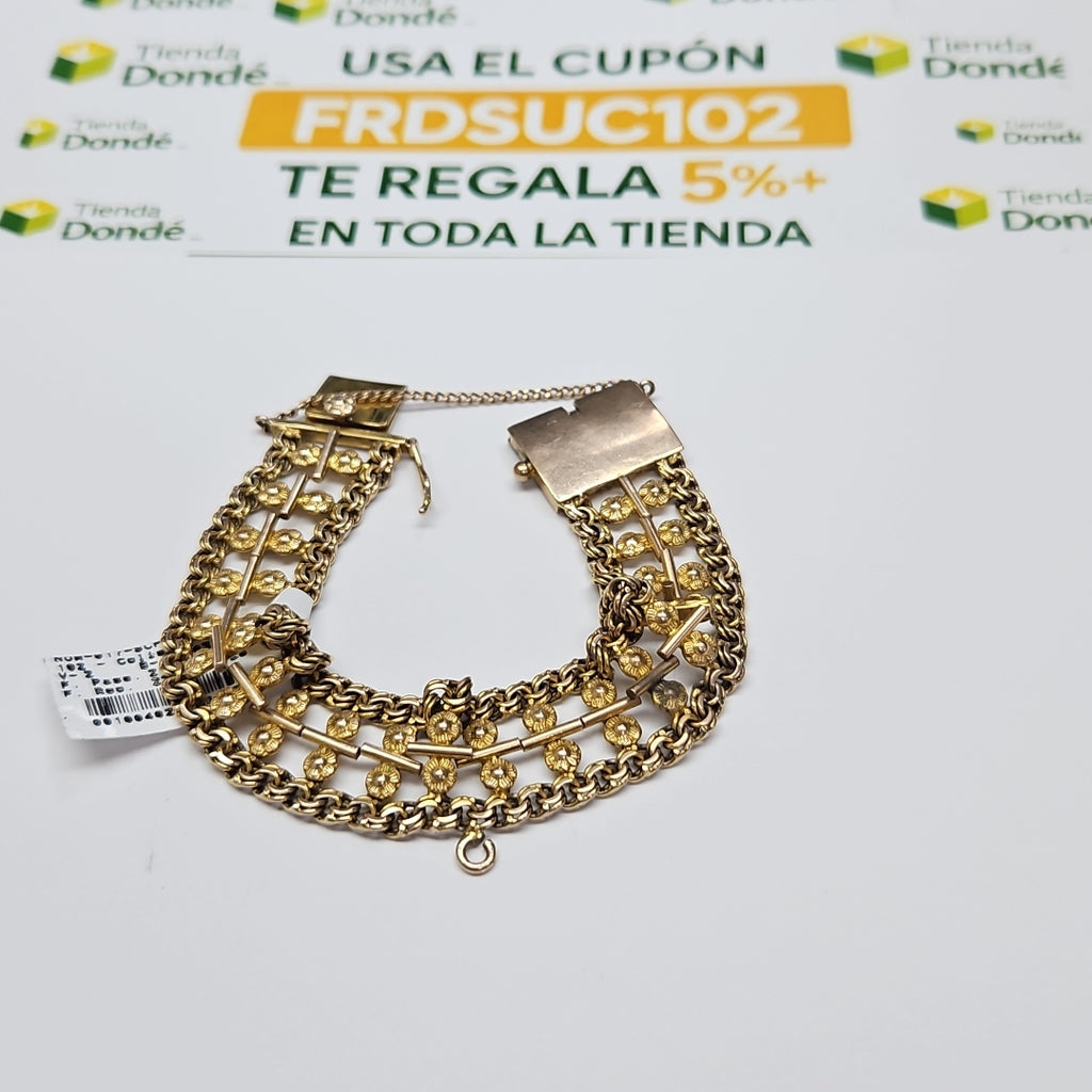 PULSERA ORO 10 K 37.8 GRMS (SEMINUEVO)