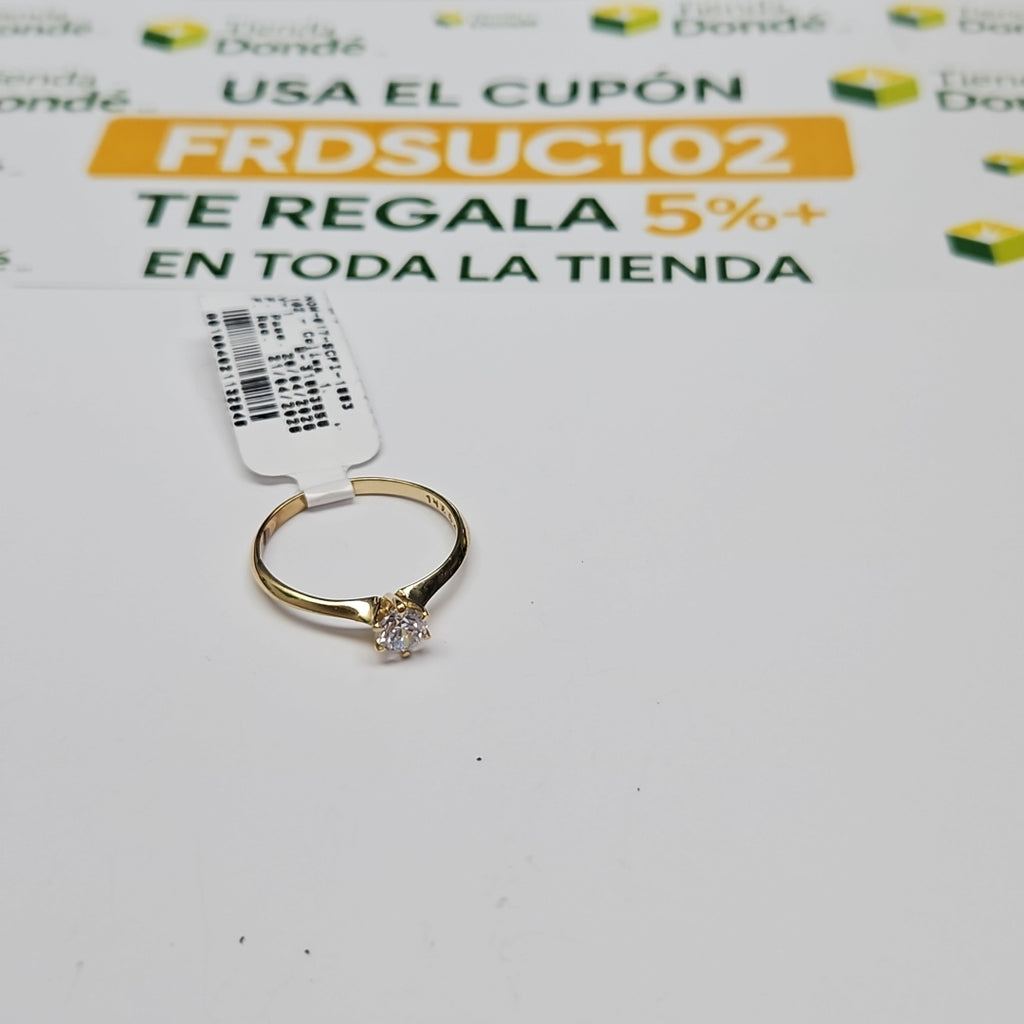 SOLITARIO ORO 14 K 2.1 GRMS (SEMINUEVO)
