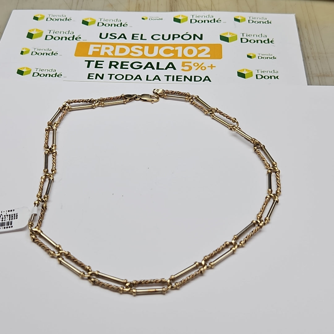 CADENA ORO 14 K 30 GRMS (SEMINUEVO)