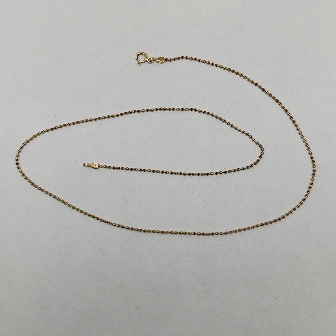 CADENA ORO 14 K 3,40 GRMS (SEMINUEVO)