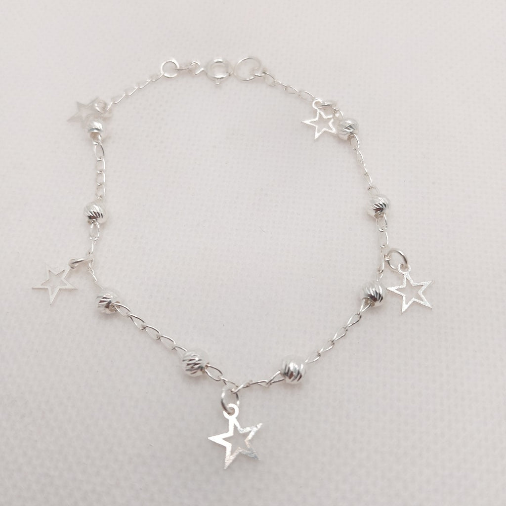 PULSERA TEJIDO ESPECIAL PLATA .925 18 CM 2.6 GR (NUEVO)