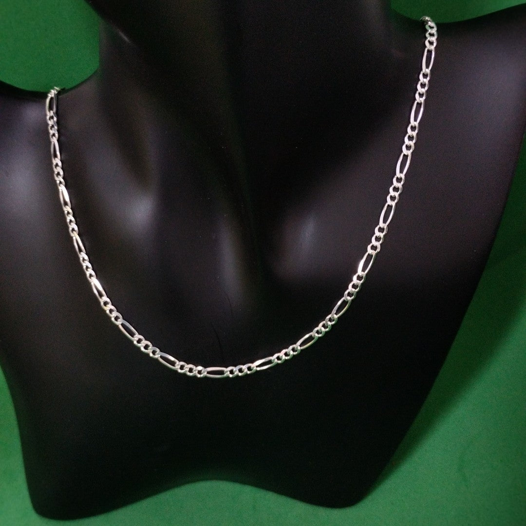 CADENA TEJIDO 3X1 PLATA .925 50 CM 6.8 GR (NUEVO)