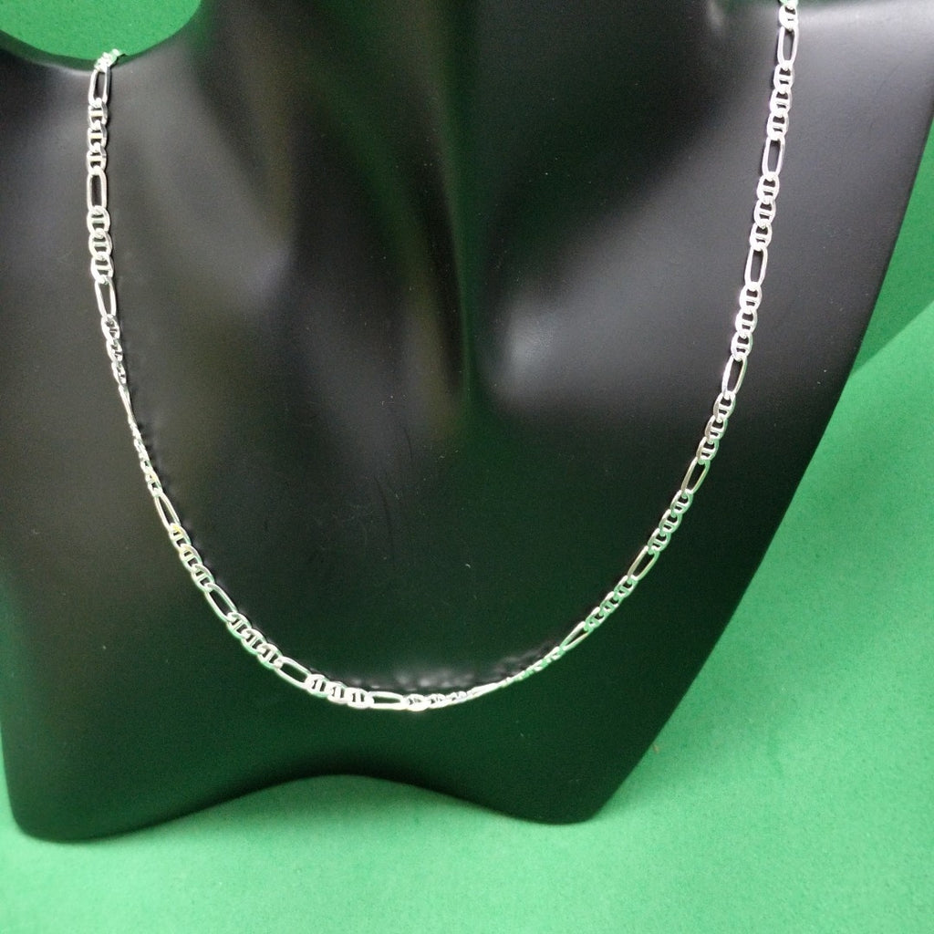 CADENA TEJIDO 3X1 PLATA .925 60 CM 8.3 GR (NUEVO)