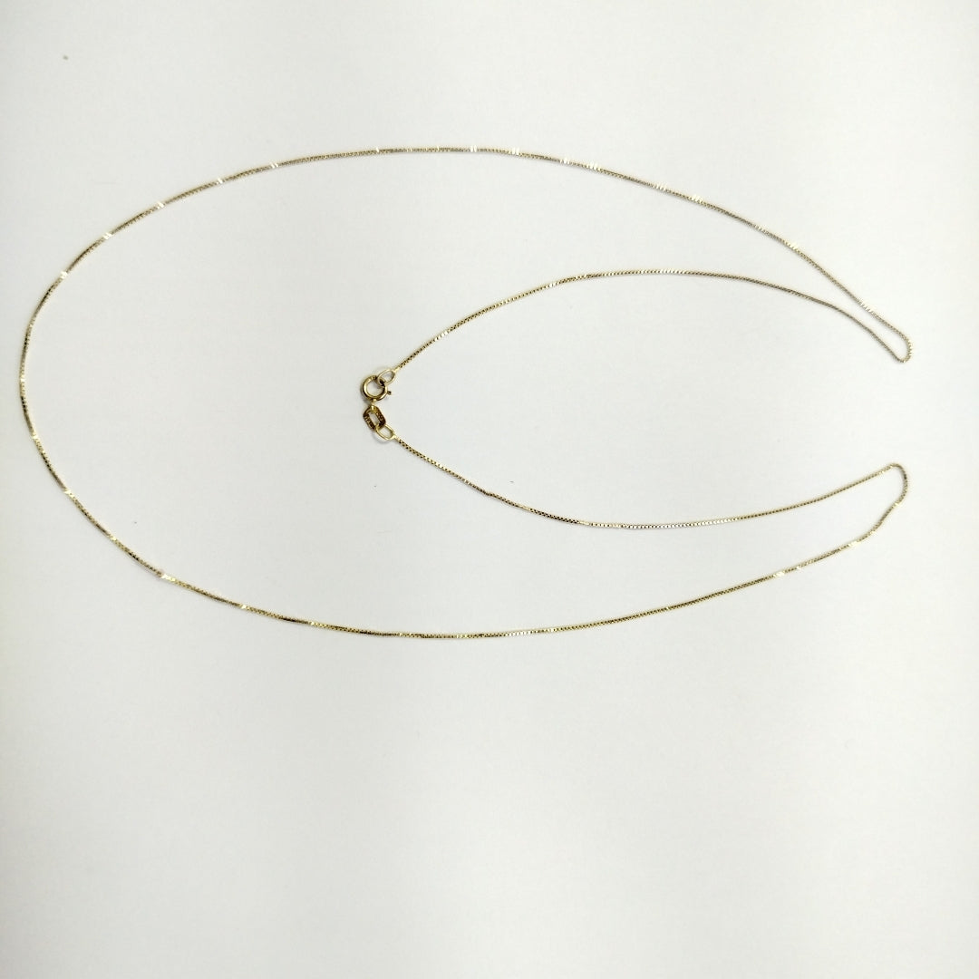CADENA ORO 14 K 1,20 GRMS (SEMINUEVO)