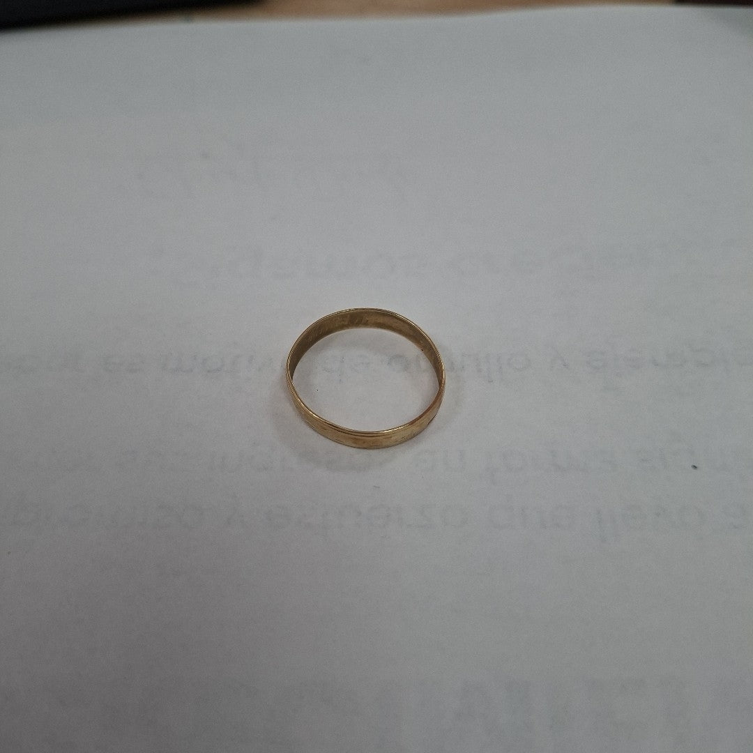 ARGOLLA ORO 14 K 1.7 GRMS (SEMINUEVO)