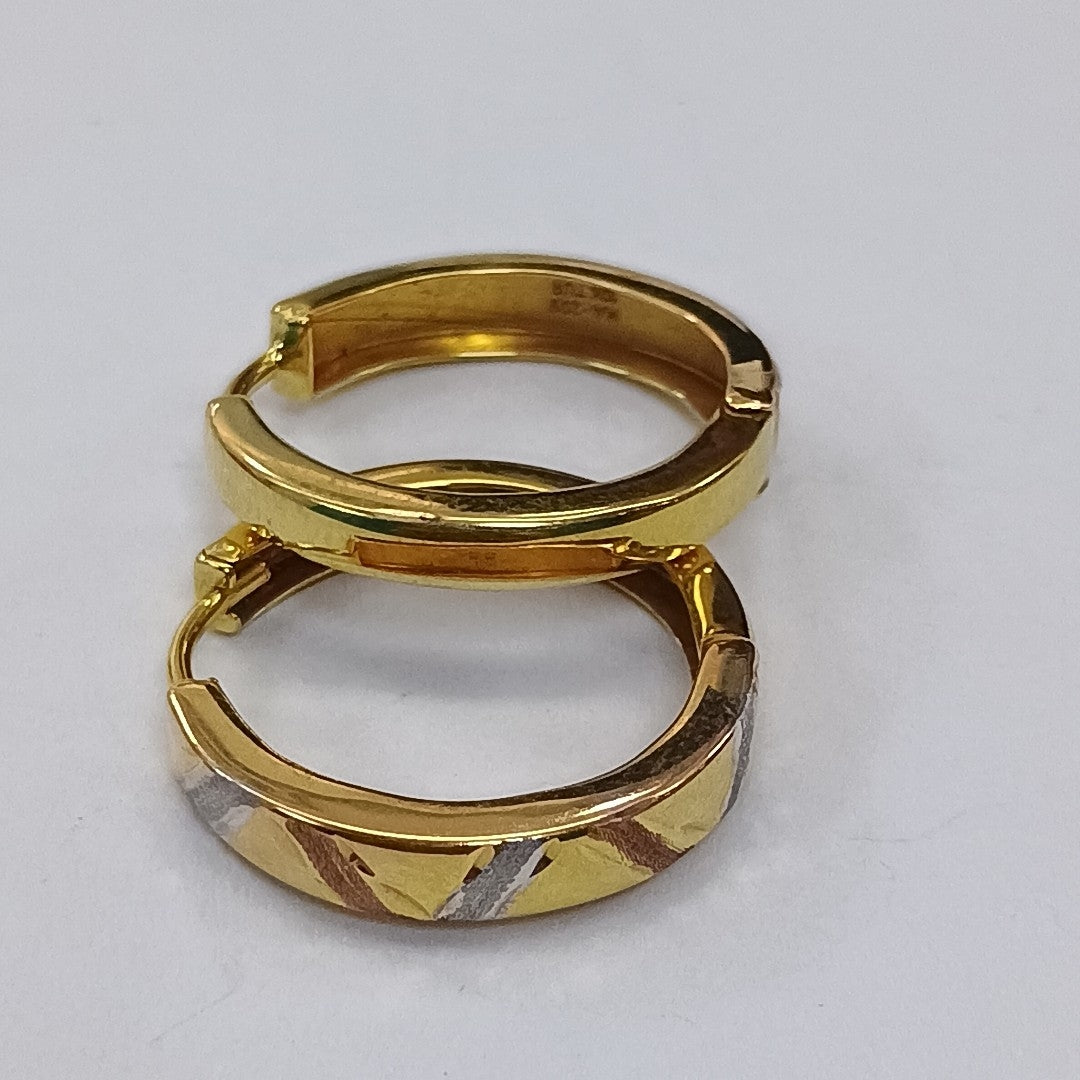 ARRACADAS PAR ORO 10 K 1,70 GRMS (SEMINUEVO)