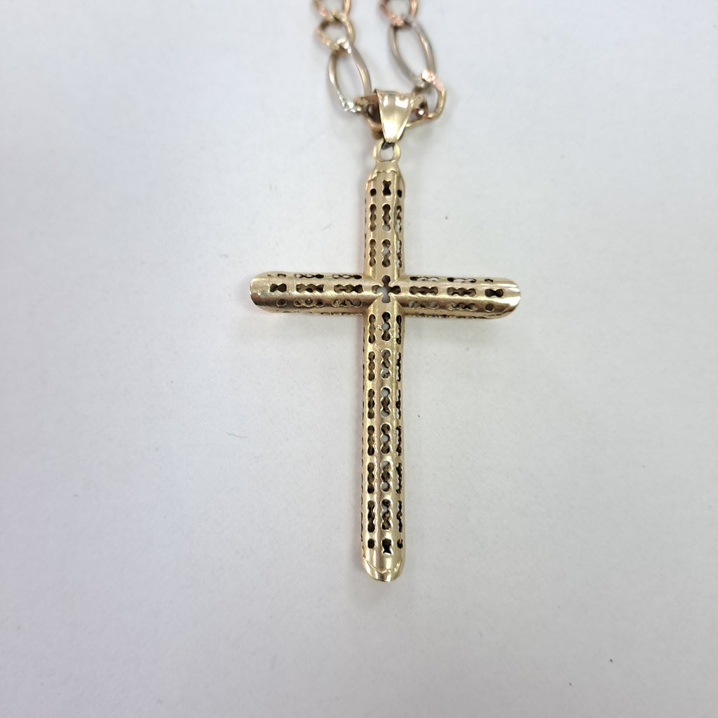 CADENA, CRUZ ORO 10 K 20.3 GRMS (SEMINUEVO)