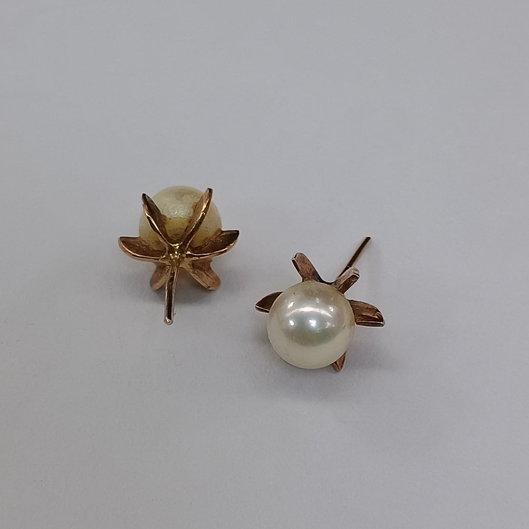 BROQUELES PAR ORO 14 K 1,60 GRMS (SEMINUEVO)