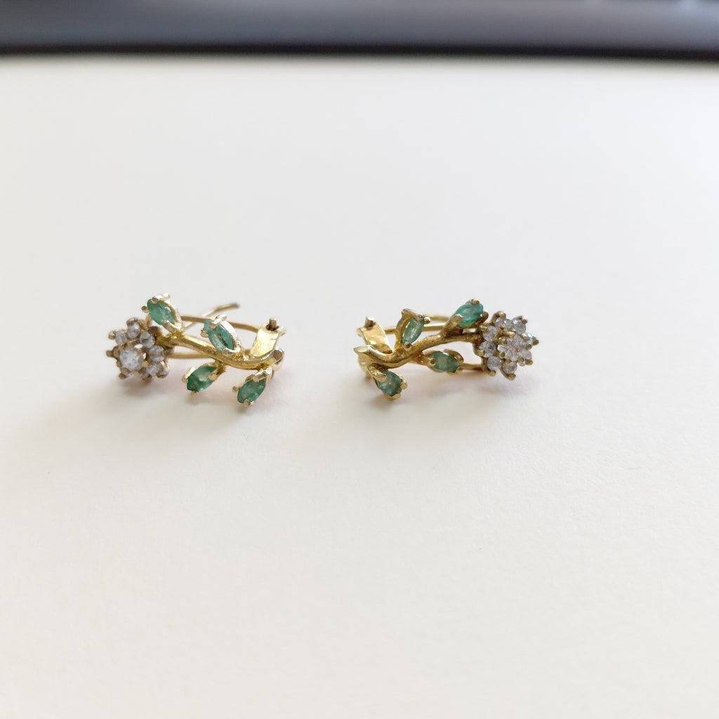 ARETES PAR ORO 14 K 3.5 GRMS (SEMINUEVO)