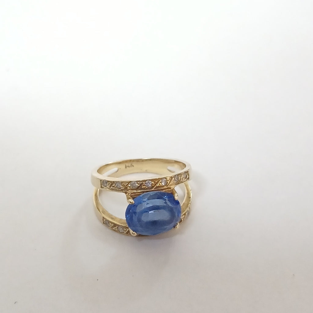 ANILLO ORO 14 K 5,50 GRMS (SEMINUEVO)