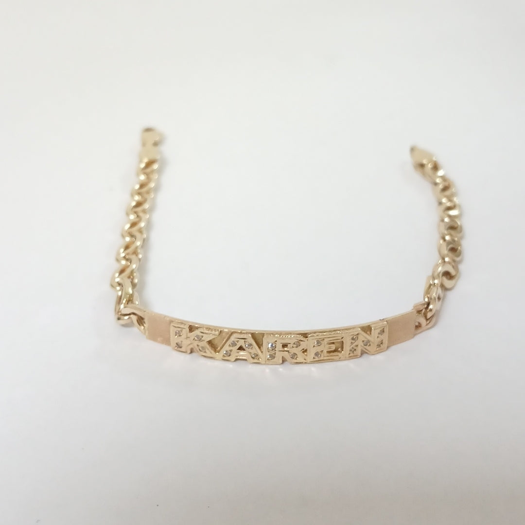 ESCLAVA ORO 14 K 11.2 GRMS (SEMINUEVO)