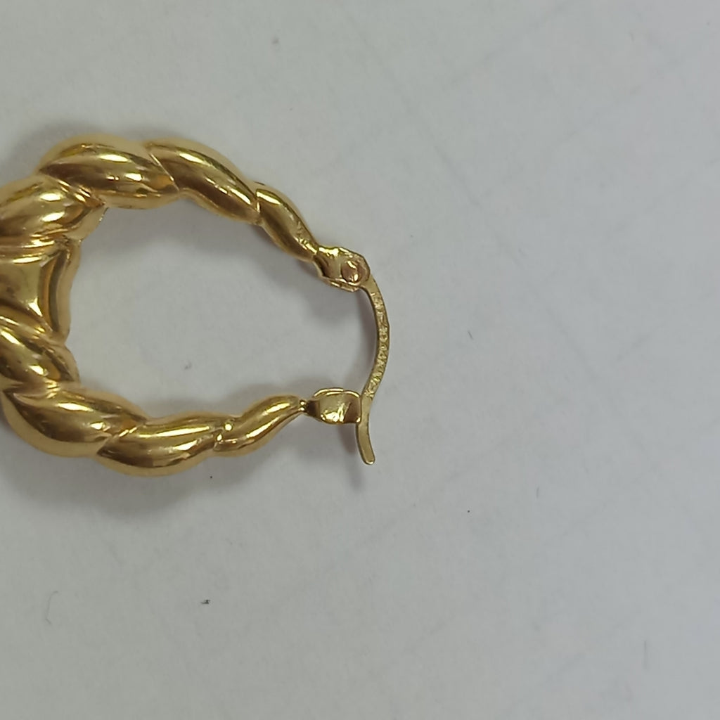 ARRACADAS PAR ORO 14 K 2,20 GRMS (SEMINUEVO)