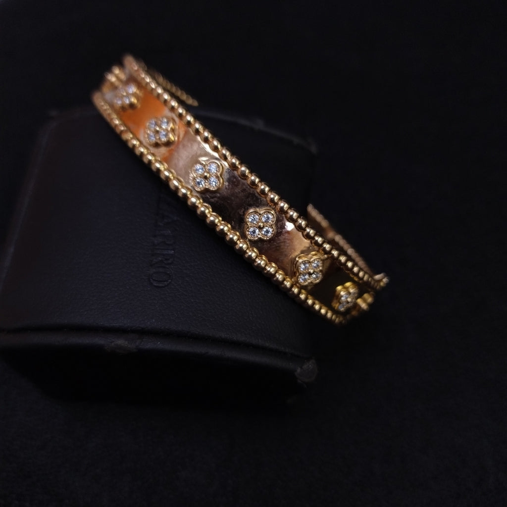 PULSERA RIGIDA ORO 8 K 37.7 GRMS (SEMINUEVO)