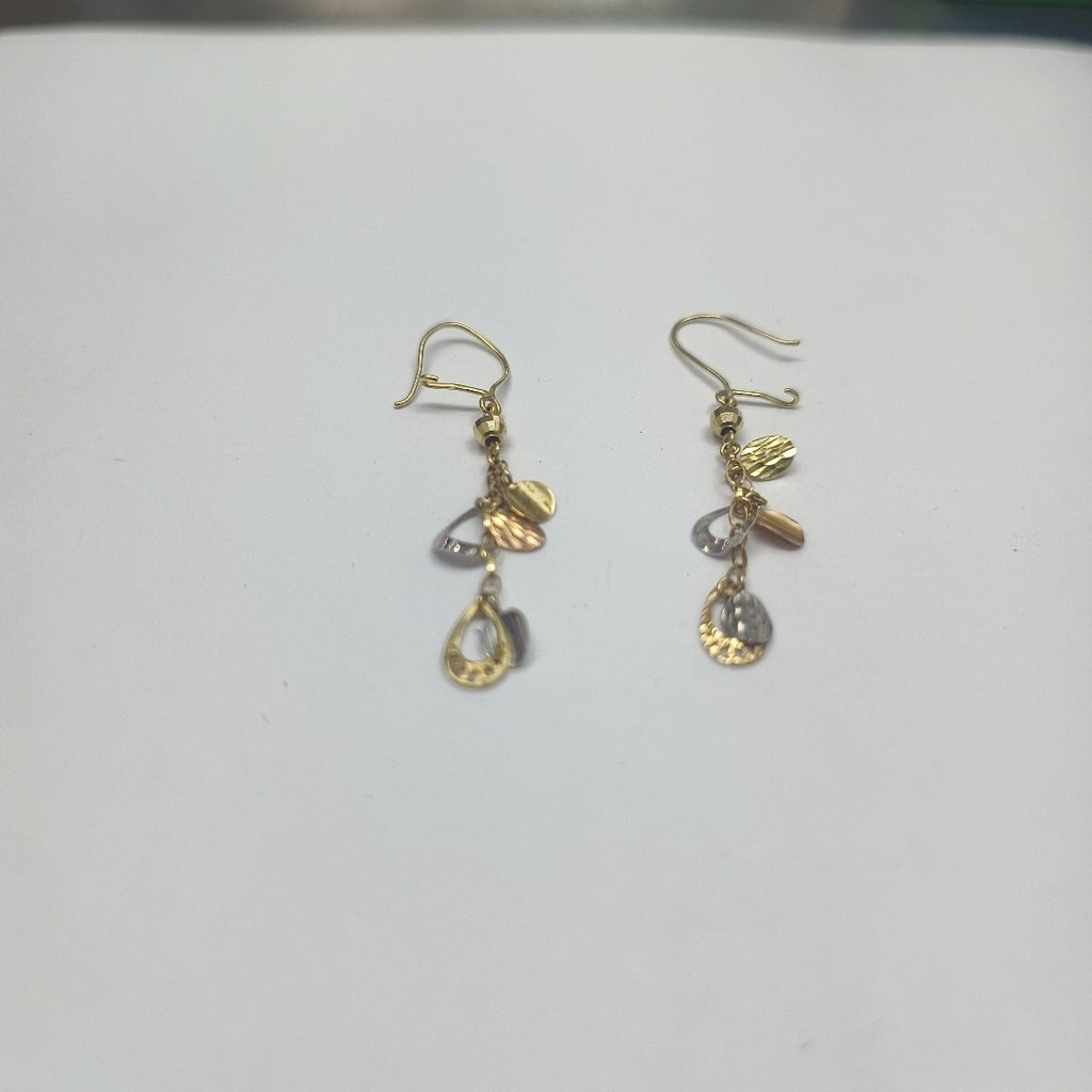 ARETES PAR ORO 10 K 1,90 GRMS (SEMINUEVO)