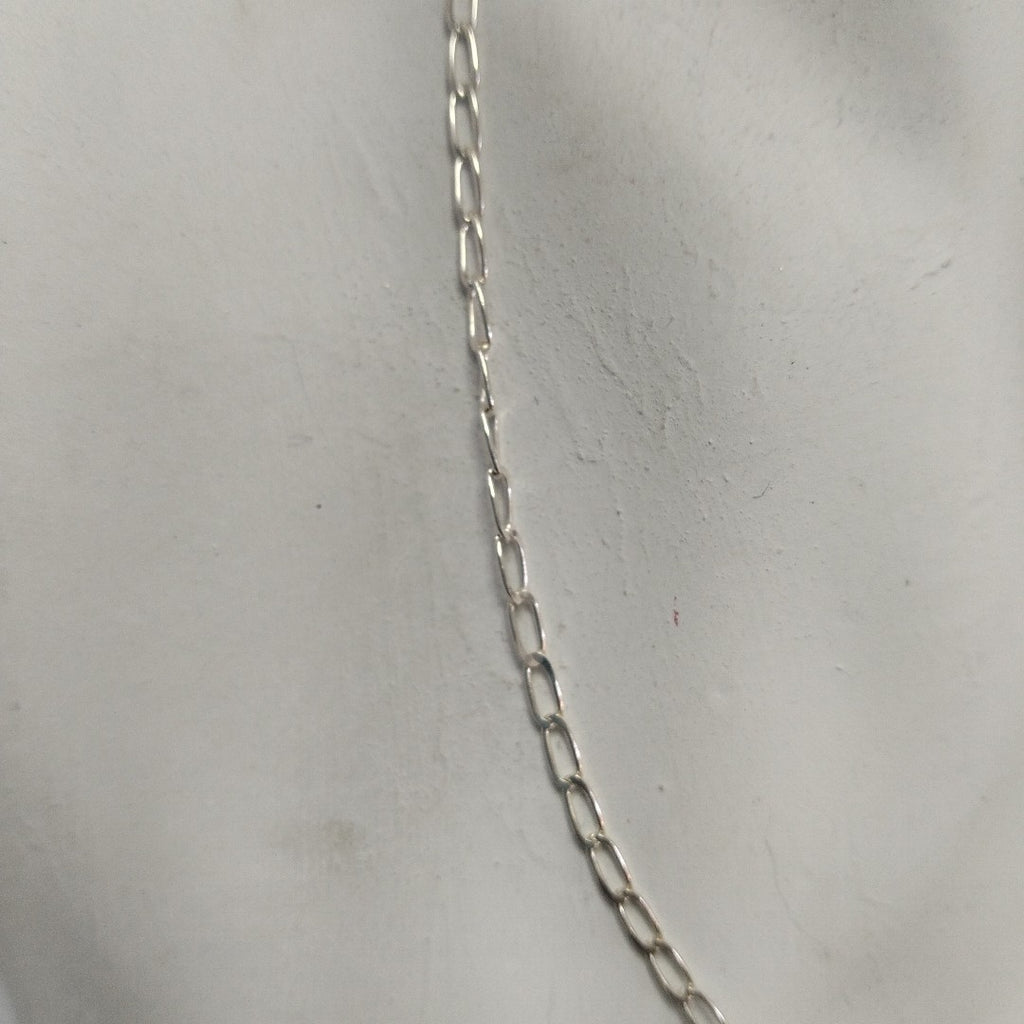 CADENA TEJIDO ESLABONES PLATA .925 50 CM 2.6 GR (NUEVO)