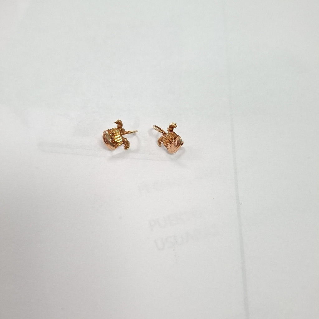 ARETES PAR ORO 14 K 0.9 GRMS (SEMINUEVO)