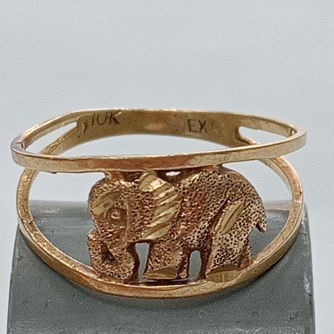 ARGOLLA DE LA SUERTE ORO 14 K 1,80 GRMS (SEMINUEVO)