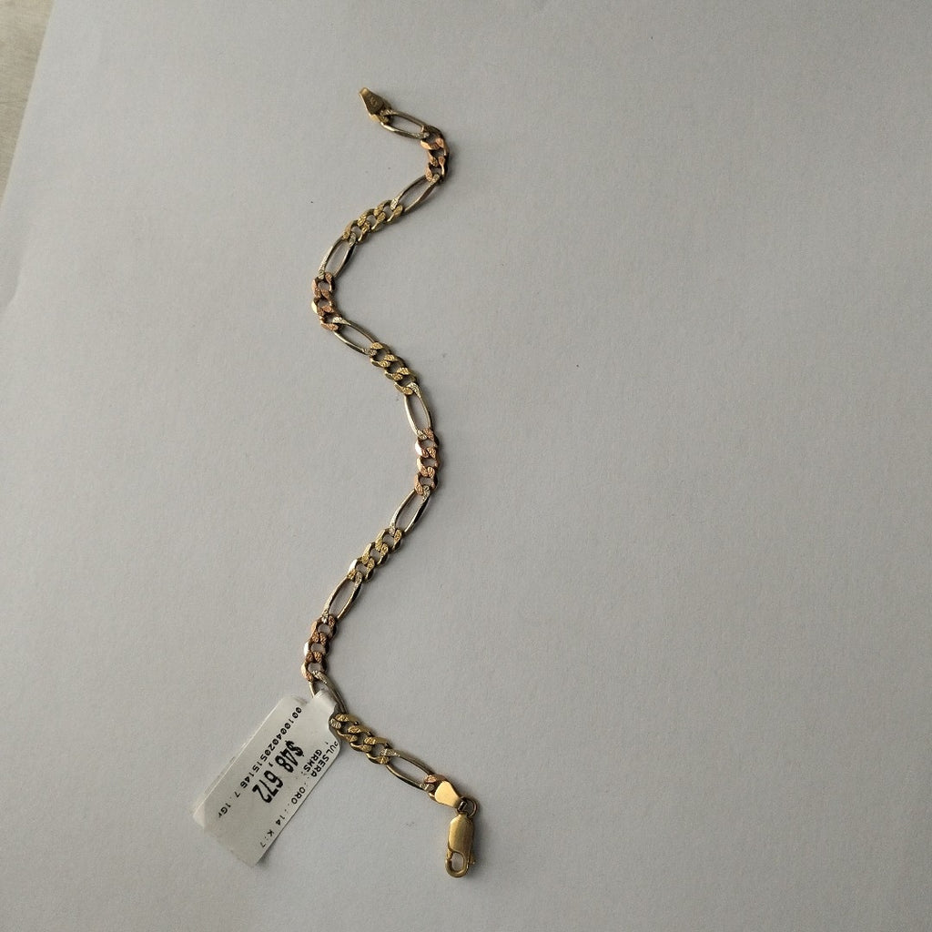 PULSERA ORO 14 K 7.1 GRMS (SEMINUEVO)