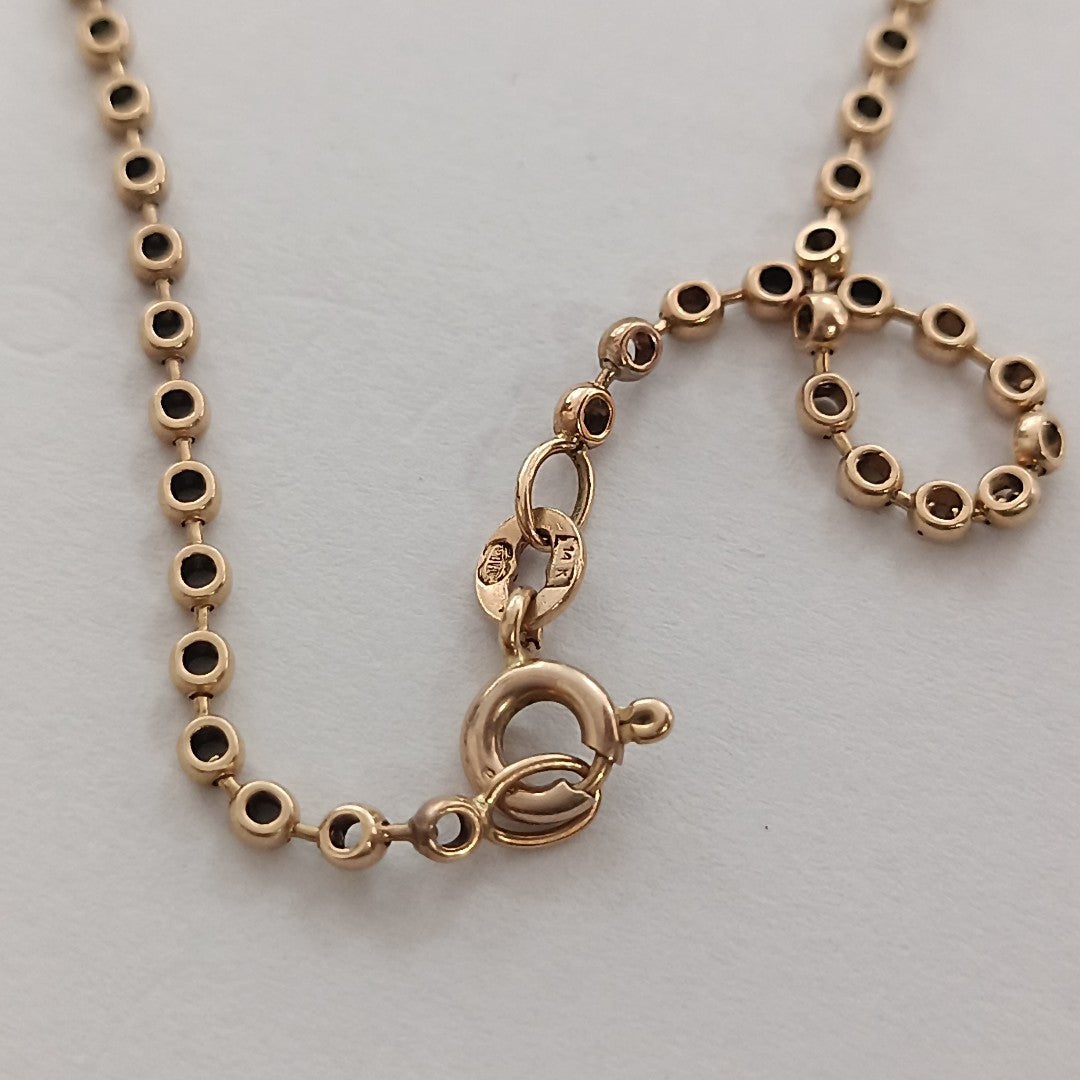 ESCLAVA ORO 14 K 2,40 GRMS (SEMINUEVO)