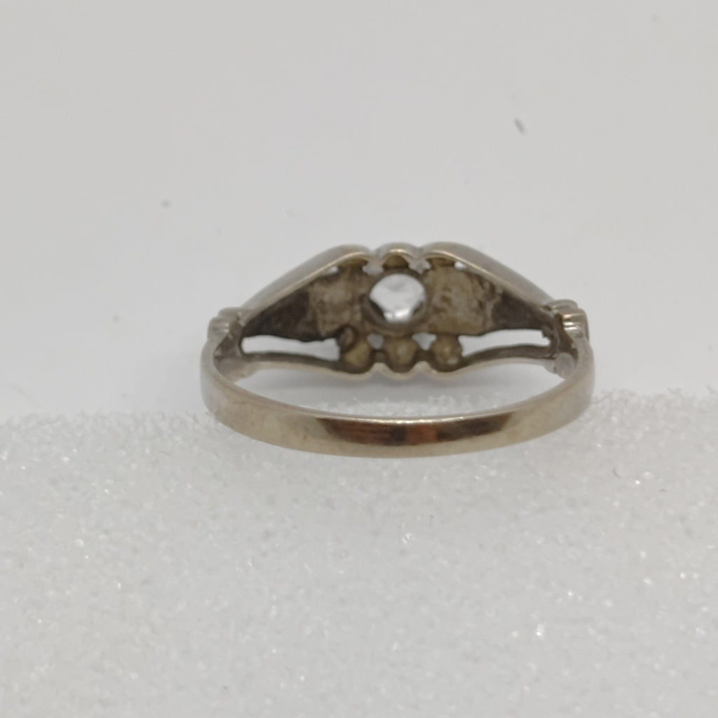 ANILLITO ORO BLANCO 14 K 1,80 GRMS (SEMINUEVO)