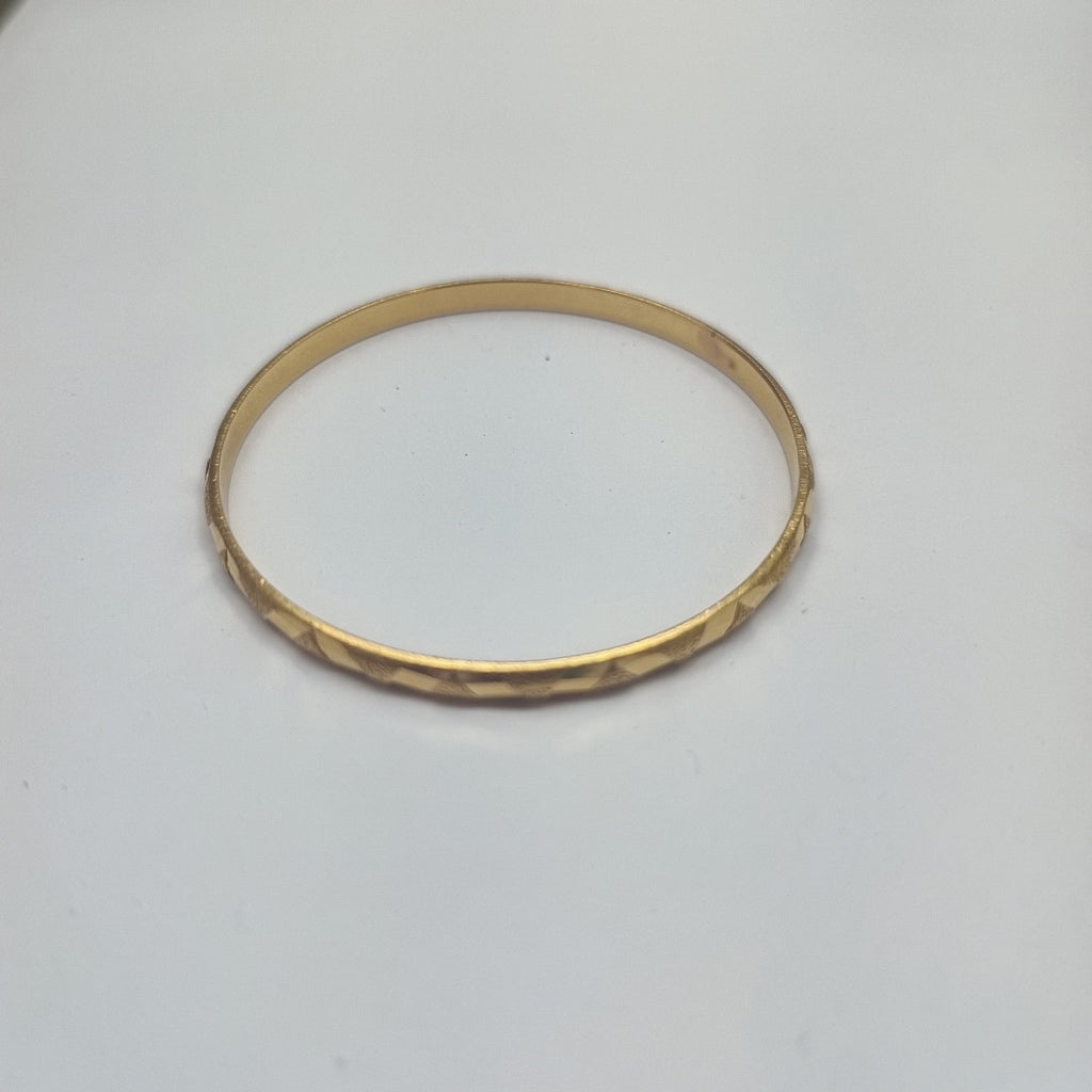 PULSERA RIGIDA ORO 18 K 10.5 GRMS (SEMINUEVO)