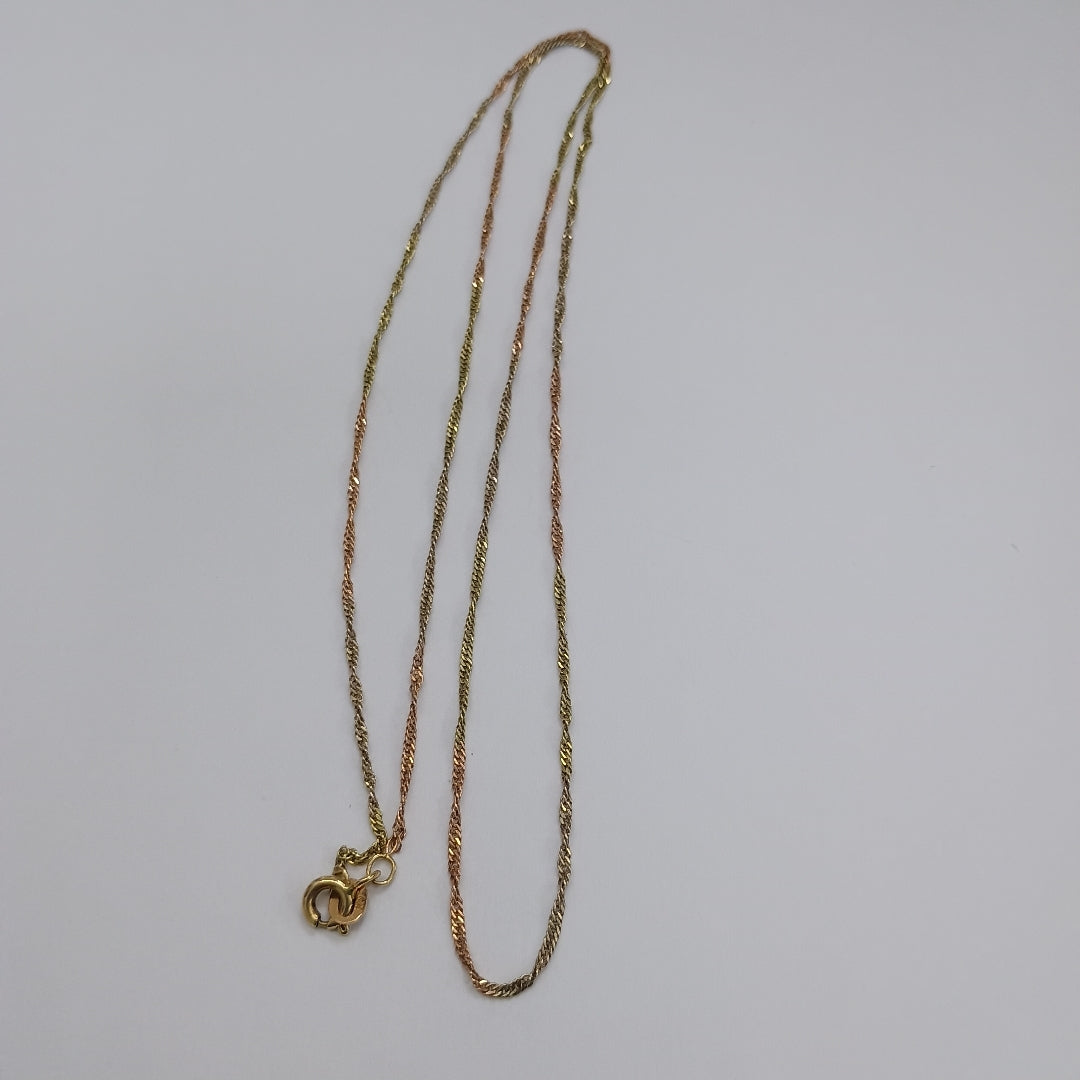 CADENA ORO 14 K 1.8 GRMS (SEMINUEVO)