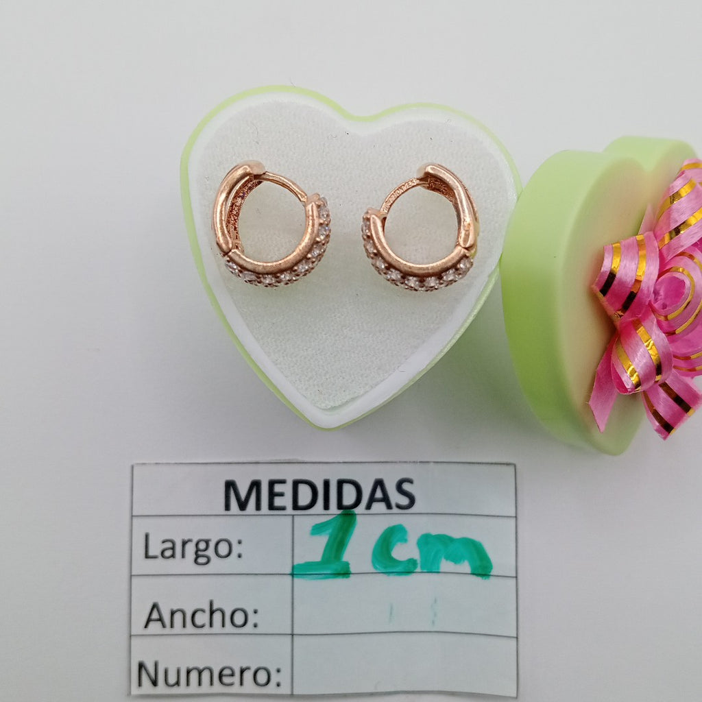 BROQUELES PAR ORO 10 K 4.4 GRMS (SEMINUEVO)