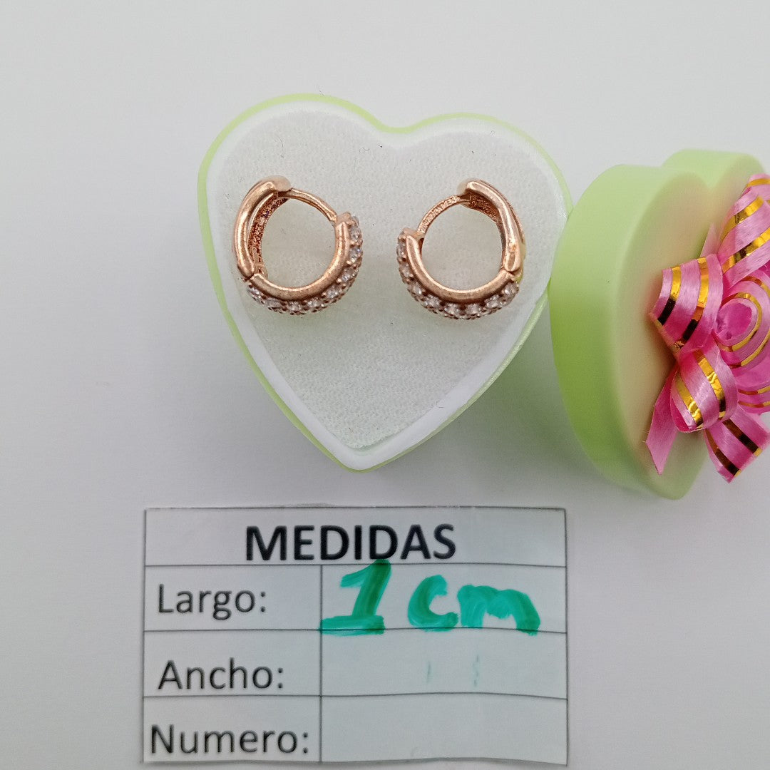 BROQUELES PAR ORO 10 K 4.4 GRMS (SEMINUEVO)