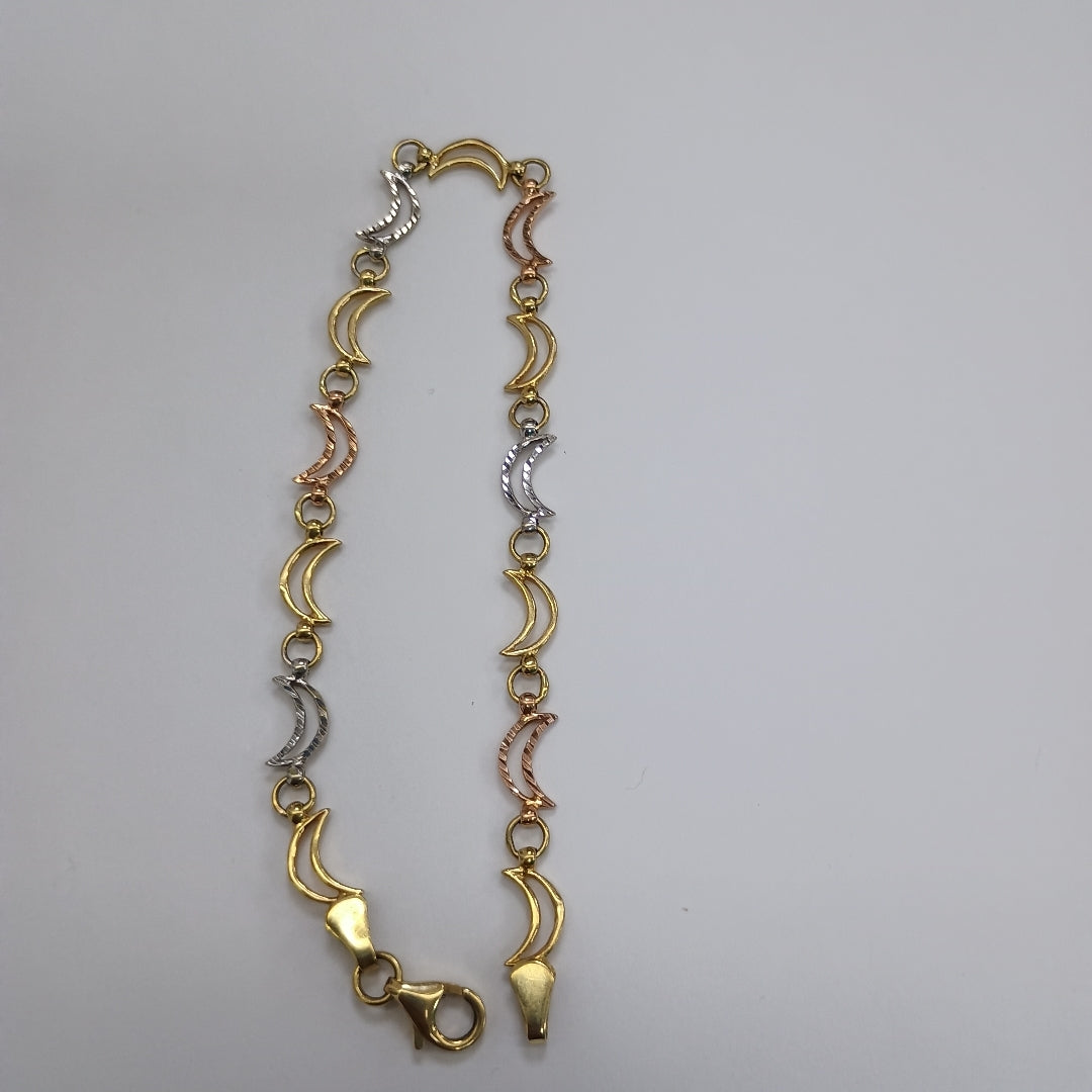 PULSERA ORO 14 K 3.6 GRMS (SEMINUEVO)
