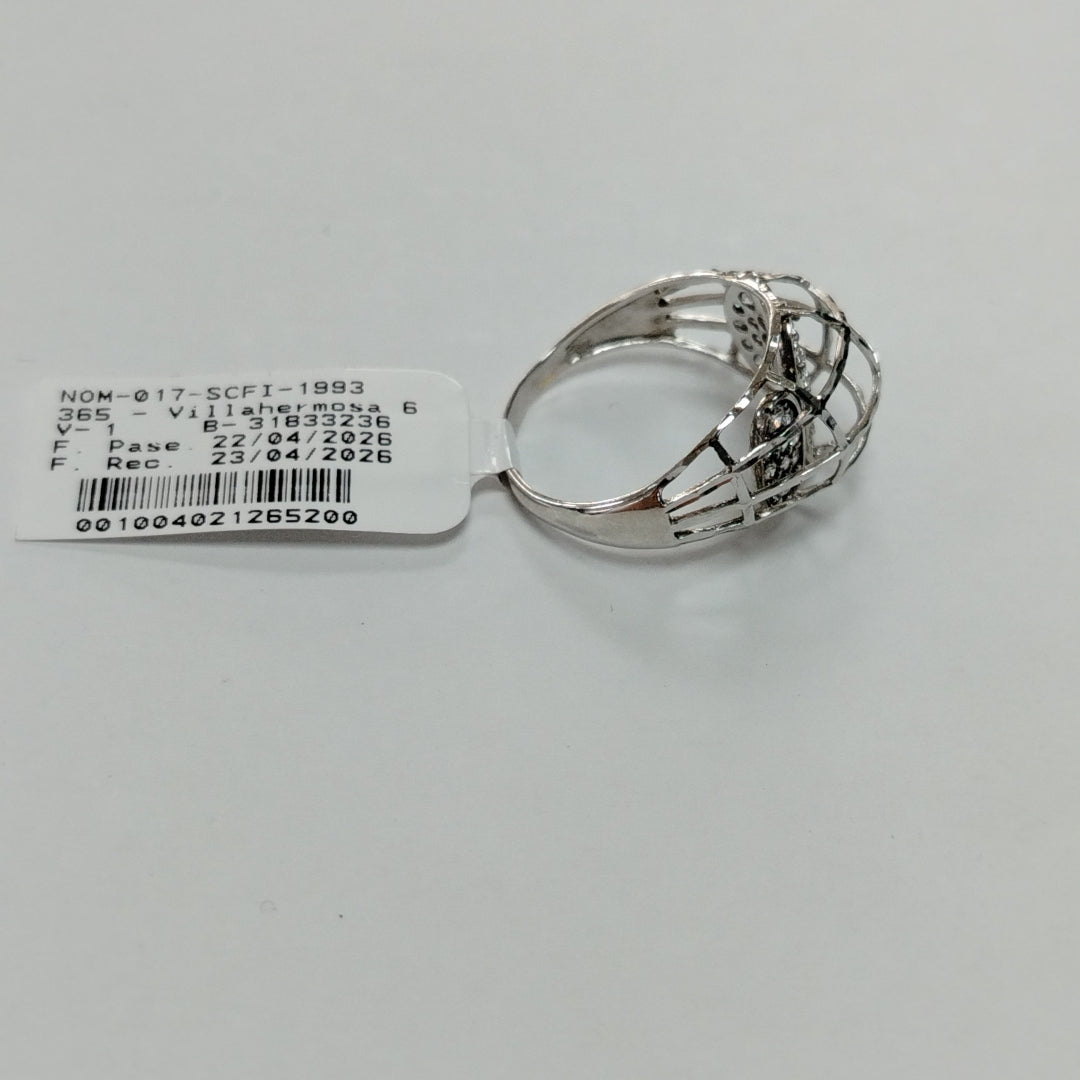 ANILLITO ORO,ORO BLANCO 14 K 3,70 GRMS (SEMINUEVO)