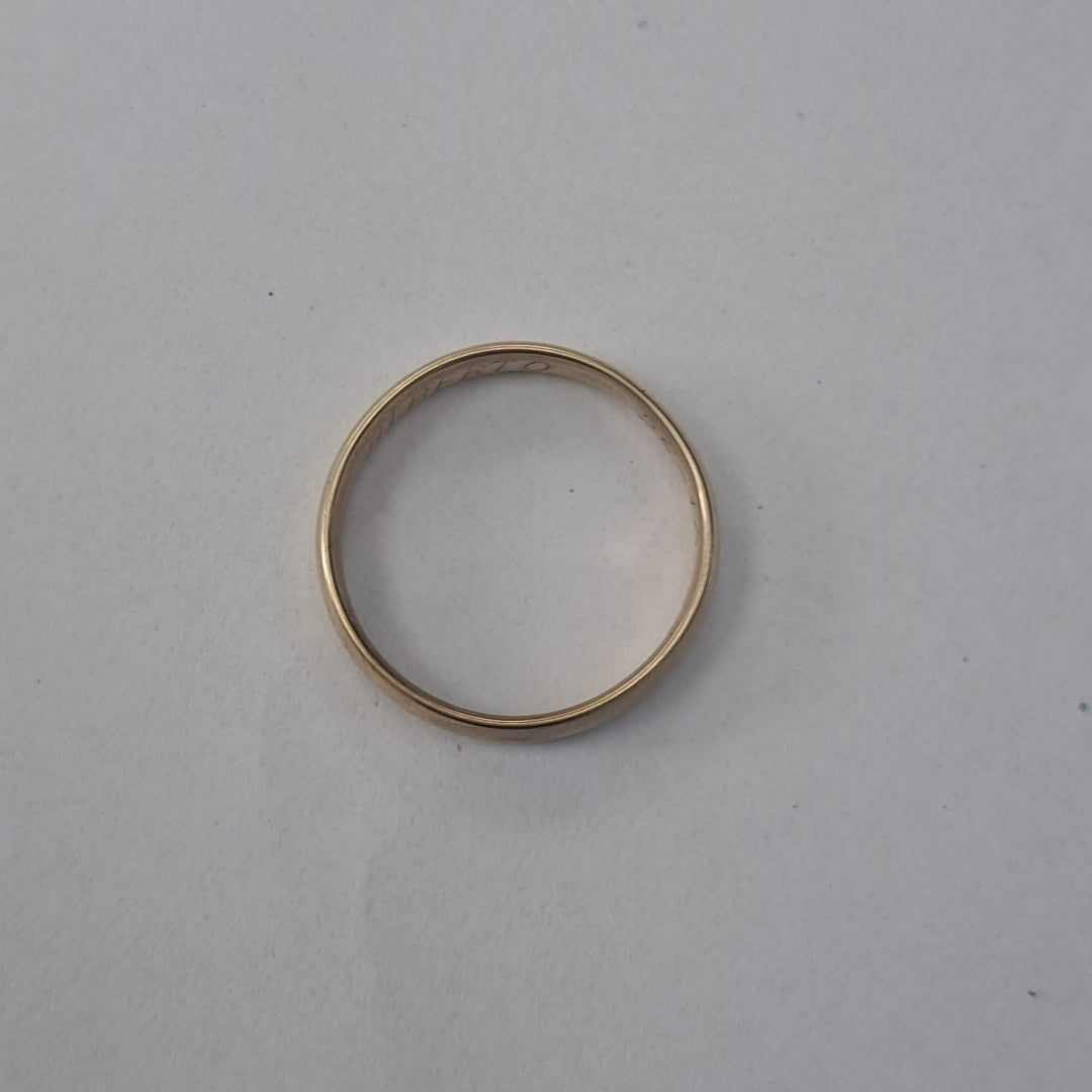 ARGOLLA ORO 14 K 3 GRMS (SEMINUEVO)