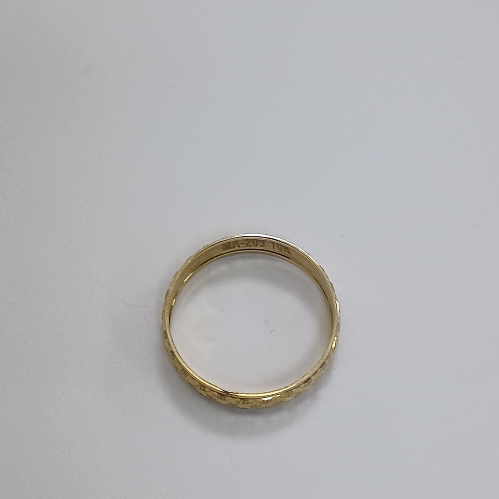 ARGOLLA ORO 10 K 0.9 GRMS (SEMINUEVO)