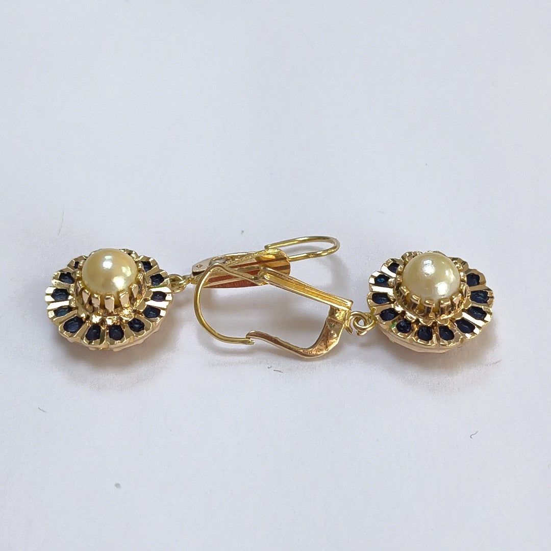 ARETES PAR ORO 10 K 7.8 GRMS (SEMINUEVO)