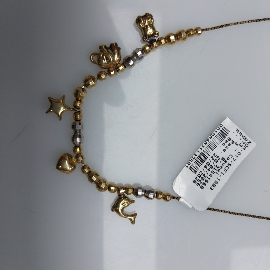 GARGANTILLA ORO, ORO COMBINADO 10 K 5.5 GRMS (SEMINUEVO)
