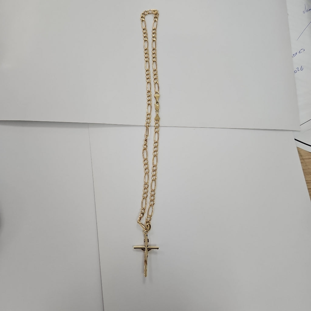 CADENA, DIJE ORO 14 K 10.6 GRMS (SEMINUEVO)