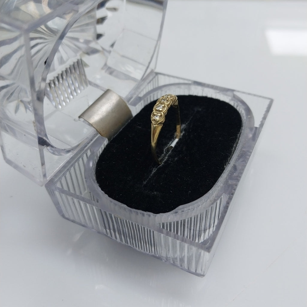 ANILLO ORO 10 K 1,20 GRMS (SEMINUEVO)