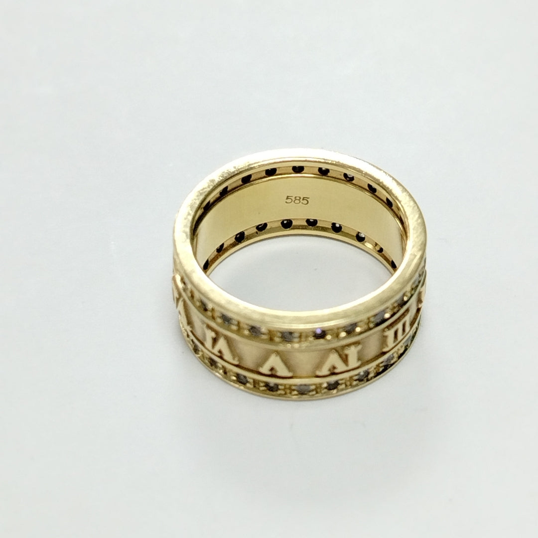 ARGOLLA ORO 14 K 7.4 GRMS (SEMINUEVO)