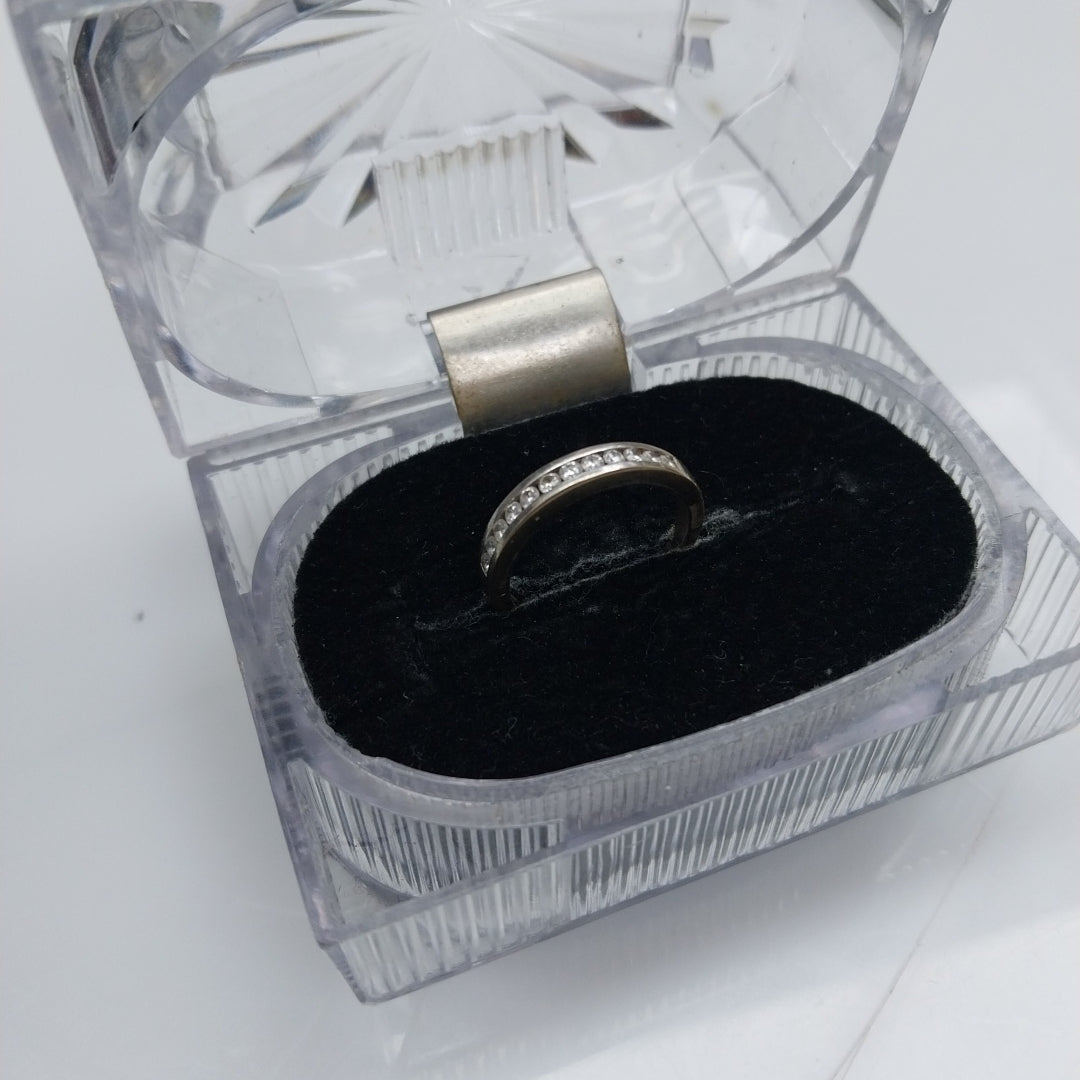 ANILLITO ORO BLANCO 10 K 2,20 GRMS (SEMINUEVO)
