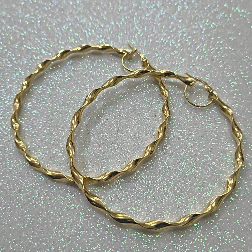 ARRACADAS PAR ORO 14 K 8.2 GRMS (SEMINUEVO)