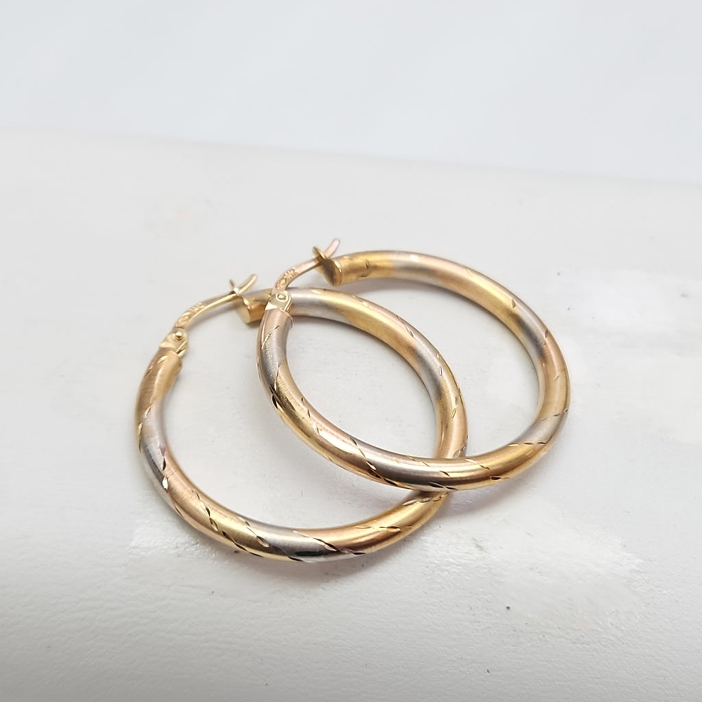 ARRACADAS PAR ORO 14 K 4 GRMS (SEMINUEVO)