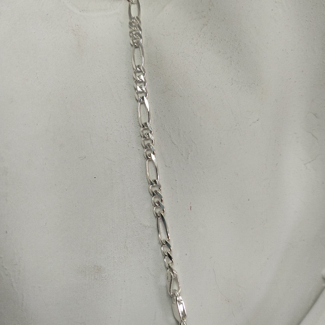 CADENA TEJIDO 3X1 PLATA .925 50 CM 7 GR (NUEVO)
