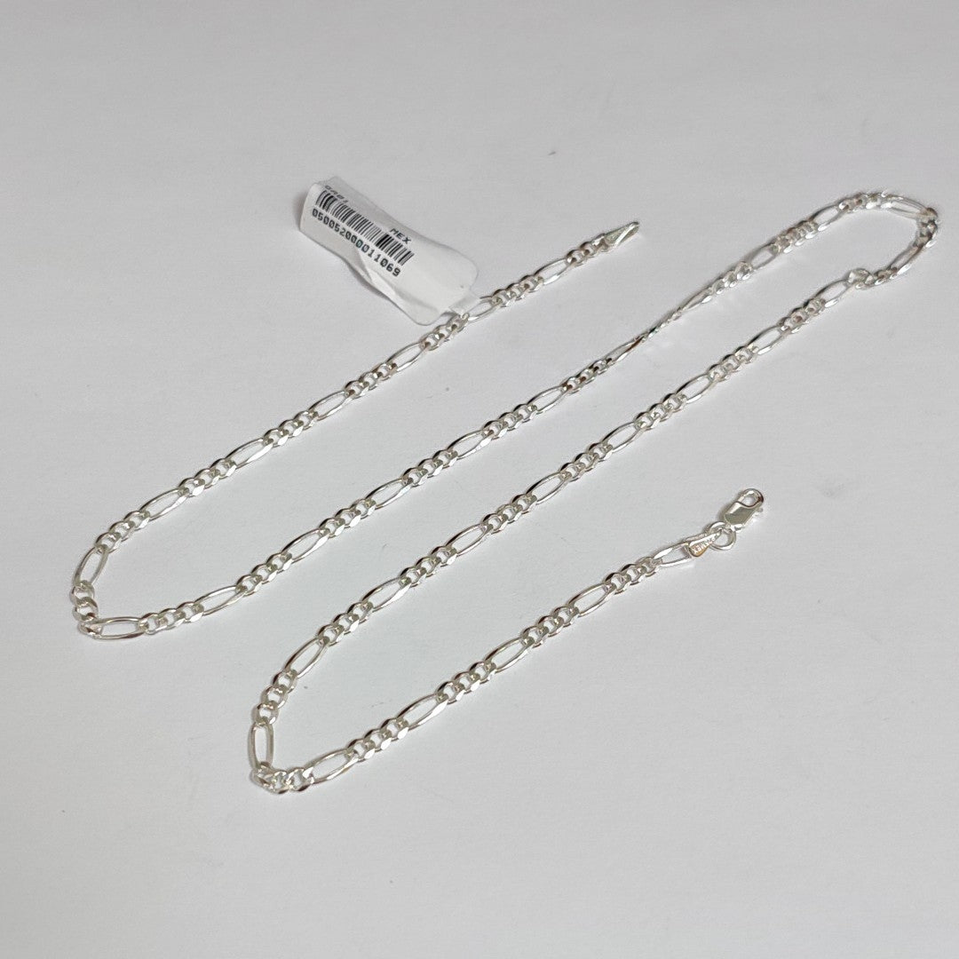 CADENA TEJIDO 3X1 PLATA .925 50 CM 6.8 GR (NUEVO)